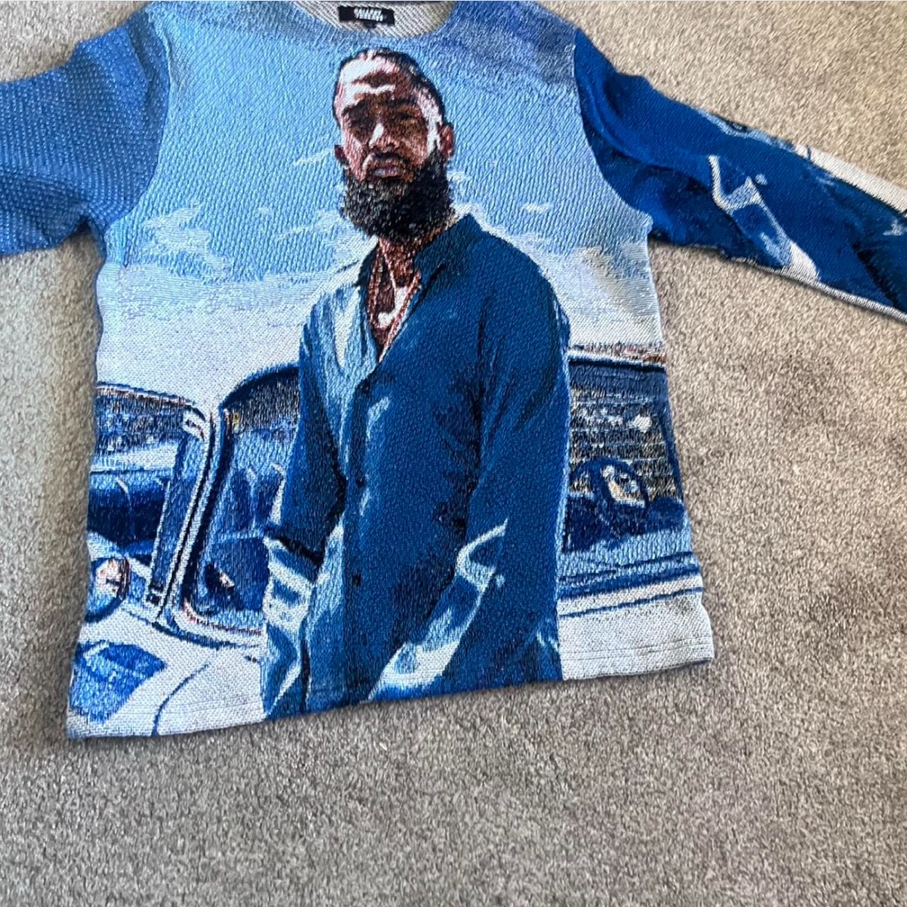 Blue Tapestry Custom Crew Neck